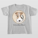 Buscar fox terrier camisetas Alambre