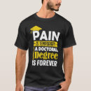 Buscar el dolor es temporal camisetas Fd