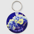 Buscar flor azul llaveros Nombre