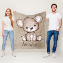Buscar oso mantas cobertores Cualquier niño