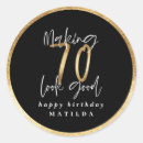 Buscar moda de los años 70 pegatinas Moderno