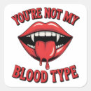 Buscar tipo de sangre pegatinas Vampiro