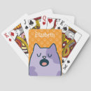 Buscar dibujos animados divertidos barajas de cartas Gato