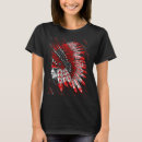 Buscar cráneo indio camisetas Nativo