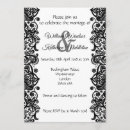 Buscar lazo negro invitaciones Elegante