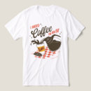 Buscar cafeína camisetas De amante del café
