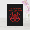 Buscar pentagram tarjetas Satánico