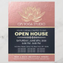 Buscar profesor flyers Profesor de yoga