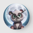 Buscar panda relojes de pared Bebé