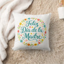 Buscar el día de madre feliz cojines Flores