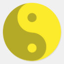 Buscar símbolos espirituales pegatinas Yin yang