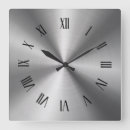 Buscar número 7 relojes de pared Metalizado