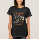 Buscar vintage 1973 camisetas 50 º cumpleaños