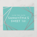 Buscar sweet 16 save the date invitaciones Para todos