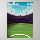 Buscar estadio de fútbol posters Vintage