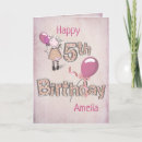 Buscar quinto tarjetas de cumpleaños Rosa