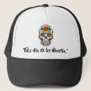Buscar calaveras cráneo gorras Día de los muertos