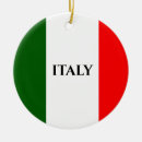 Buscar bandera italiana adornos Rojo