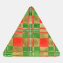 Buscar rojo triangulares pegatinas Acuarela