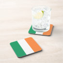 Buscar bandera de irlanda posavasos Día de san patricio