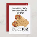Buscar burrito postales Alimento