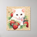 Buscar gato abstracto lienzos Elegante