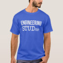 Buscar estudiante de la ingeniería camisetas Para él