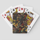 Buscar grabado barajas de cartas Grabada en relieve