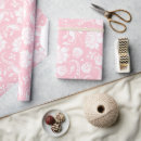 Buscar damasco blanco papel de regalo Vintage