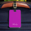 Buscar purple etiquetas para maletas Minimalista