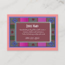 Buscar quilter tarjetas de visita Artes