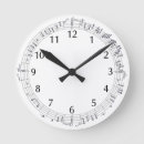 Buscar notas relojes de pared Nota de la música