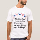 Buscar demócrata camisetas Divertido