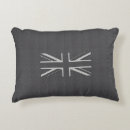 Buscar bandera británica cojines Blanco