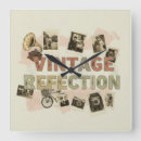 Buscar reflexiones relojes de pared Vintage