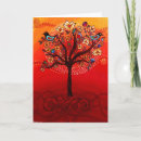 Buscar árbol tarjetas Colorido