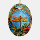 Buscar arte de la libélula adornos Acuarela