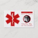 Buscar identificación médica tarjetas de visita Para todos