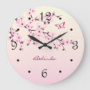 Buscar cerezas lindas relojes de pared Flores de cerezo