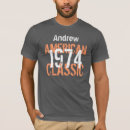 Buscar 1974 nacido camisetas Divertido