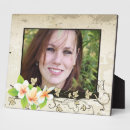 Buscar flores placas fotograbadas Femenino