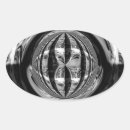 Buscar cromado pegatinas Negro