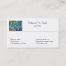 Buscar van gogh tarjetas de visita Vintage