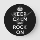 Buscar rock and roll relojes de pared Diversión