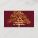 Buscar ramitas tarjetas de visita Árbol