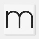 Buscar letra m imanes Alfabeto