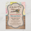 Buscar vintage airplane invitaciones Viajar