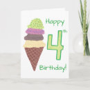 Buscar helado de chocolate tarjetas Para niños