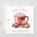 Buscar cacao invitaciones Fiesta de navidades elegantes