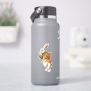Buscar conejo blanco pegatinas Ilustracion